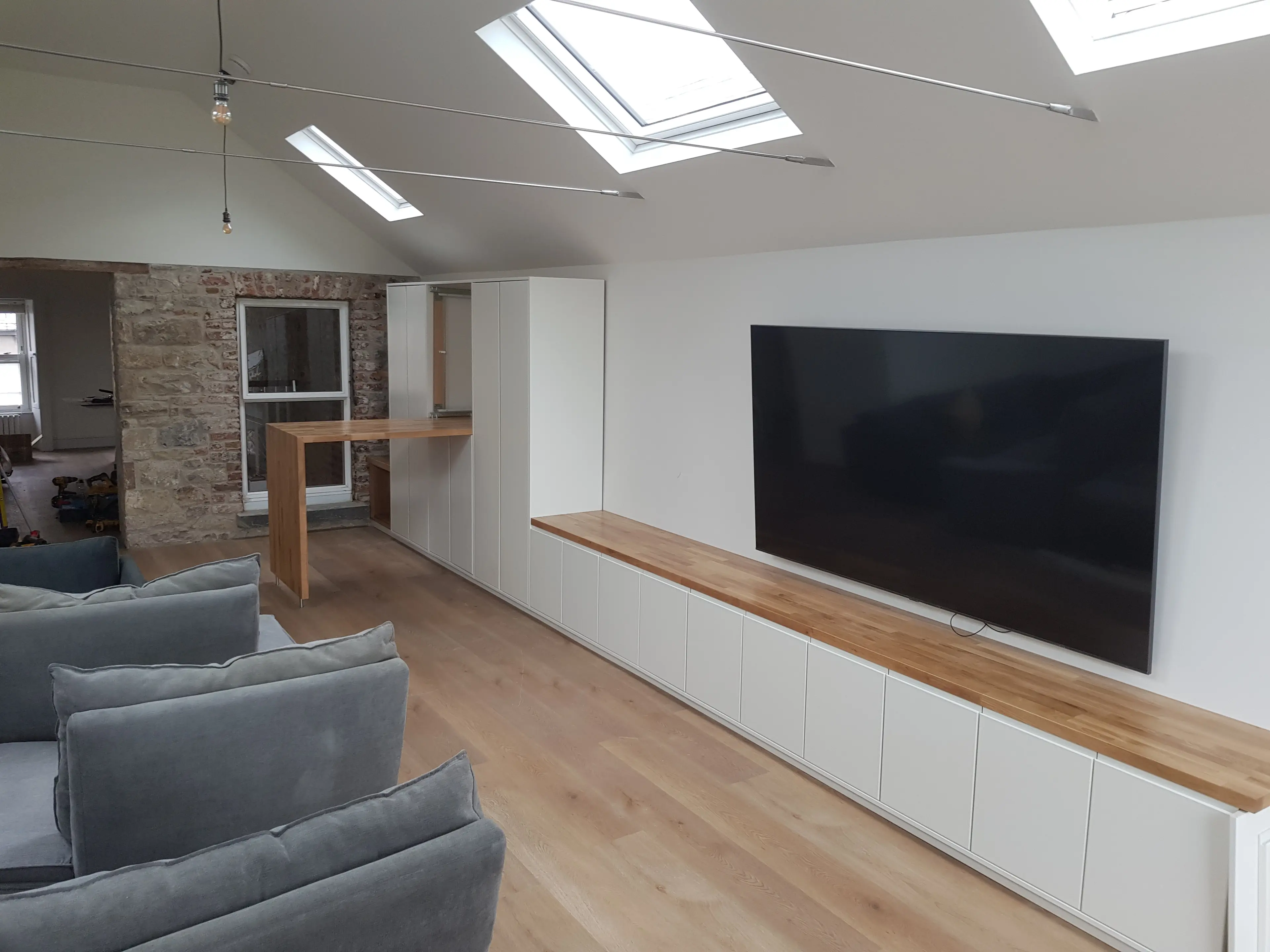 Built-in unit carpentry