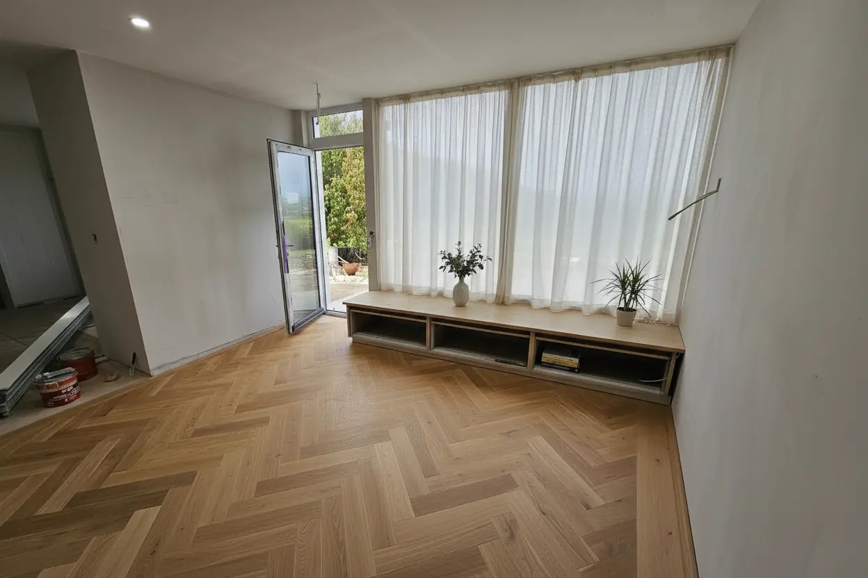 Hardwood flooring project